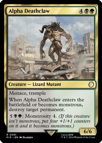 fallout mtg spoilers|Fallout Visual Spoiler: Every Card Revealed – MTG